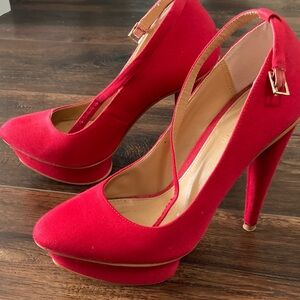 Marco Santi Vibrant Red Heels